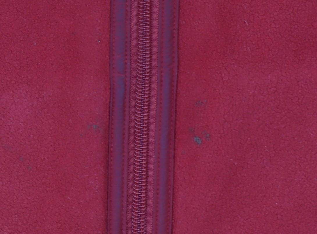 Craghoppers Men’s Red Fleece Full Zip Jacket XL Outdoor Hiking