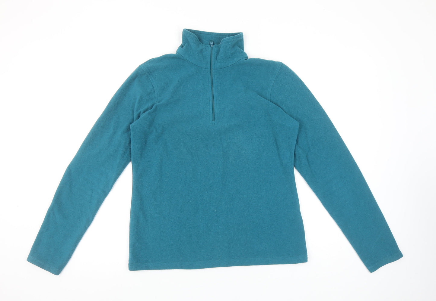 Mountain Warehouse Womens Blue Fleece Pullover Sweatshirt M