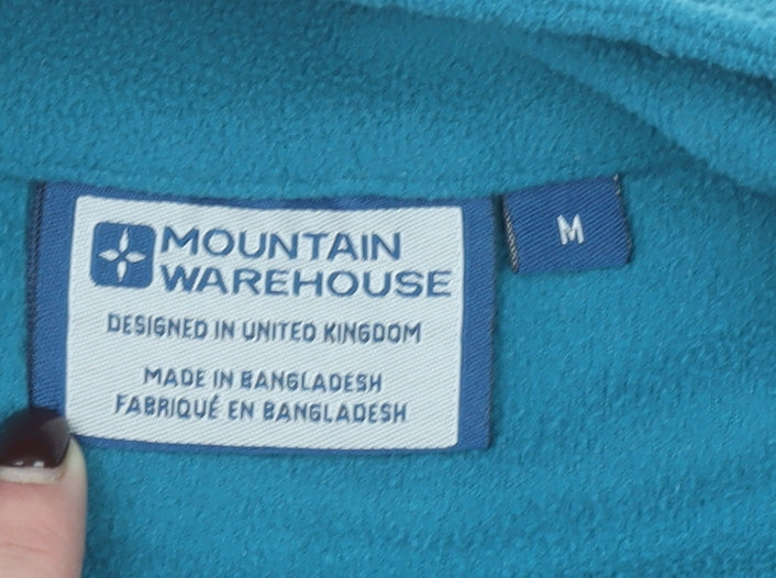 Mountain Warehouse Womens Blue Fleece Pullover Sweatshirt M