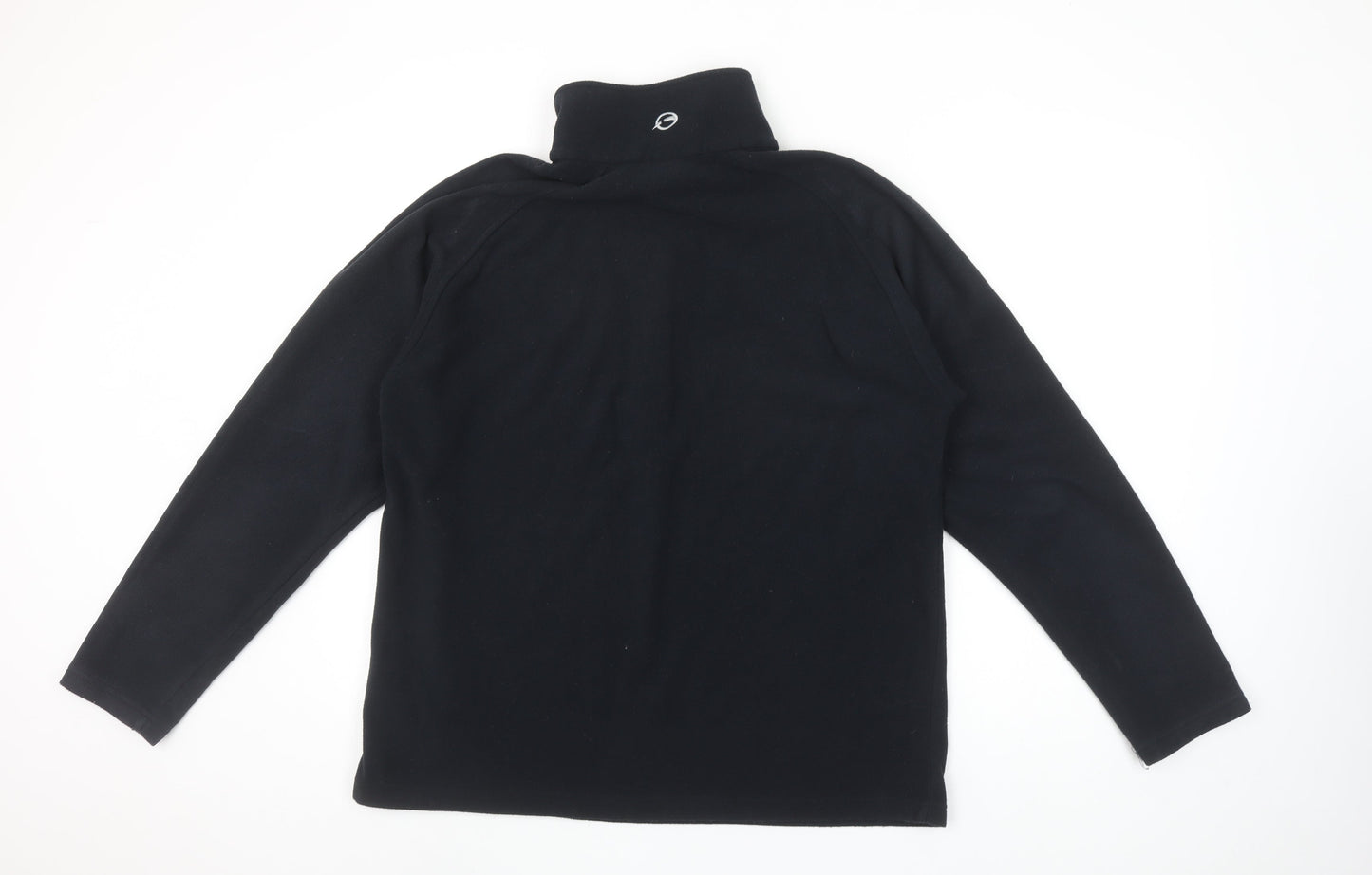 Sprayway Men’s Black Fleece 1/2 Zip Pullover Sweatshirt Size M
