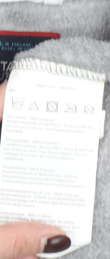 Regatta Womens Grey Hooded Pullover Hoodie Size 18 Polyester