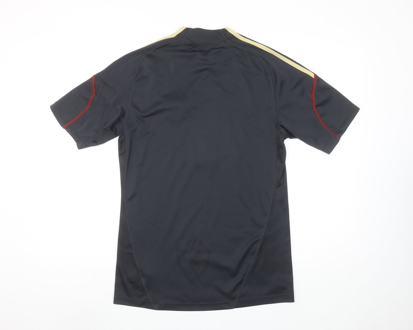 Adidas Mens Small Black Liverpool FC Retro Football T-Shirt