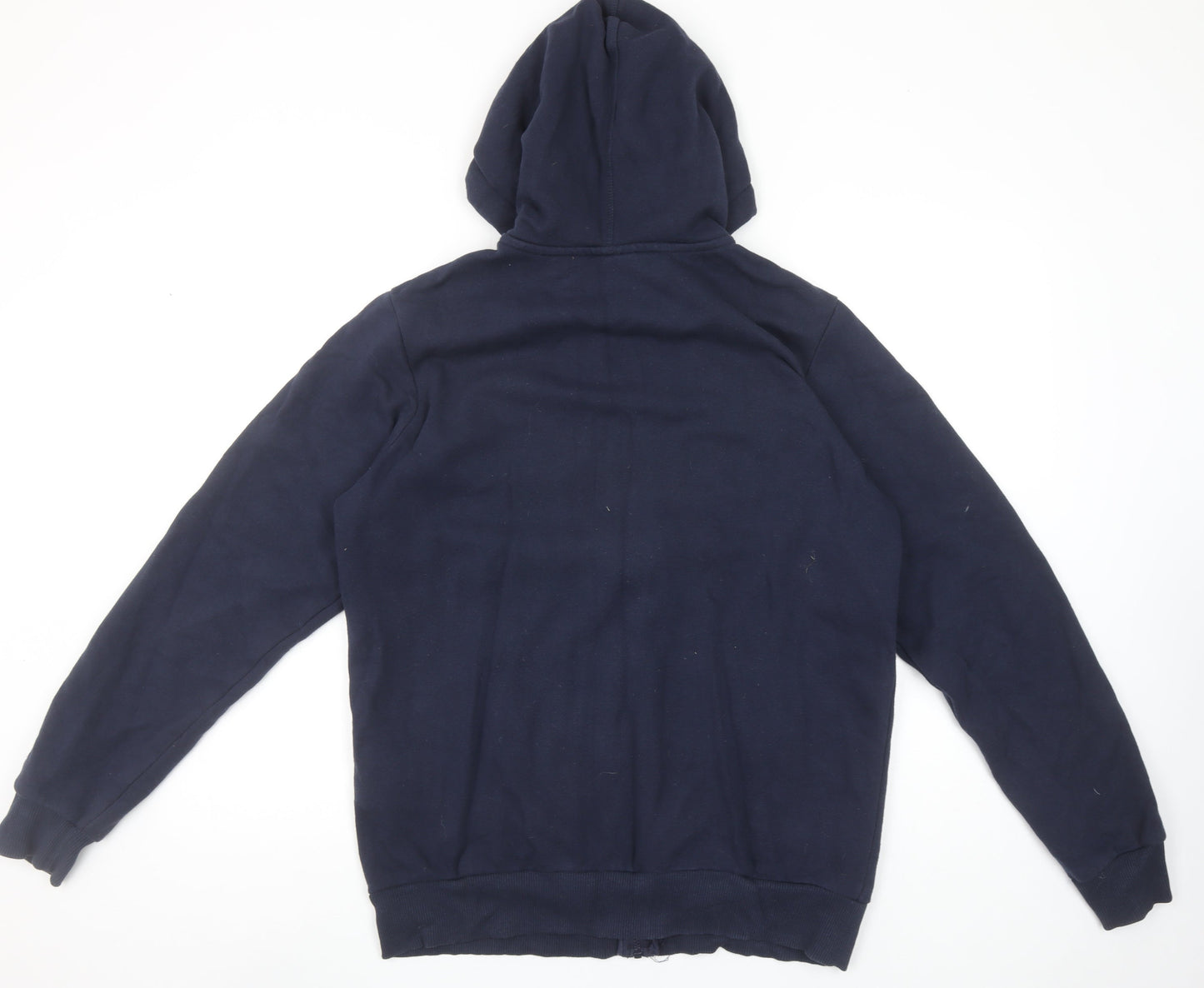 Umbro Mens Blue Full Zip Hoodie Size L Sportswear