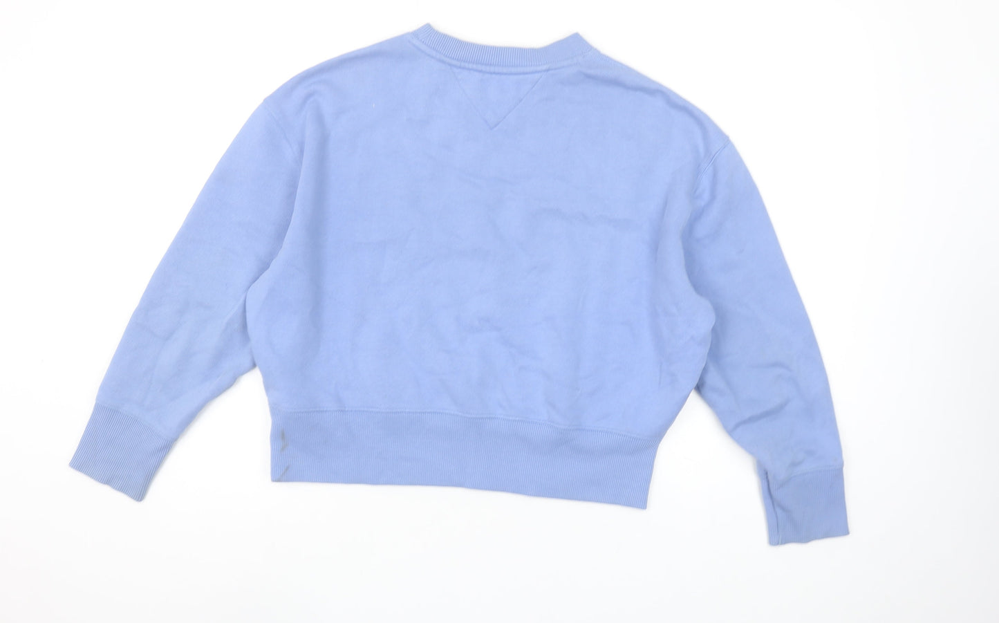 Tommy Jeans Womens Blue XS Crew Neck Pullover Sweatshirt