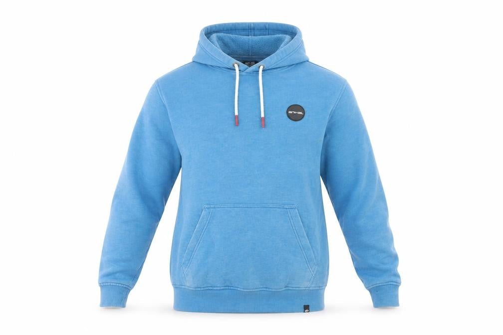 Animal Men's Blue Pullover Hoodie Size S Regular Fit Fleece Cotton Blend