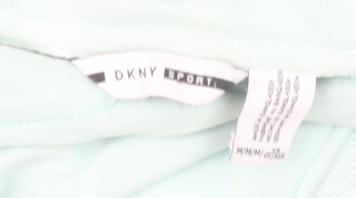 Womens UK M Relaxed DKNY Blue Pullover Hoodie