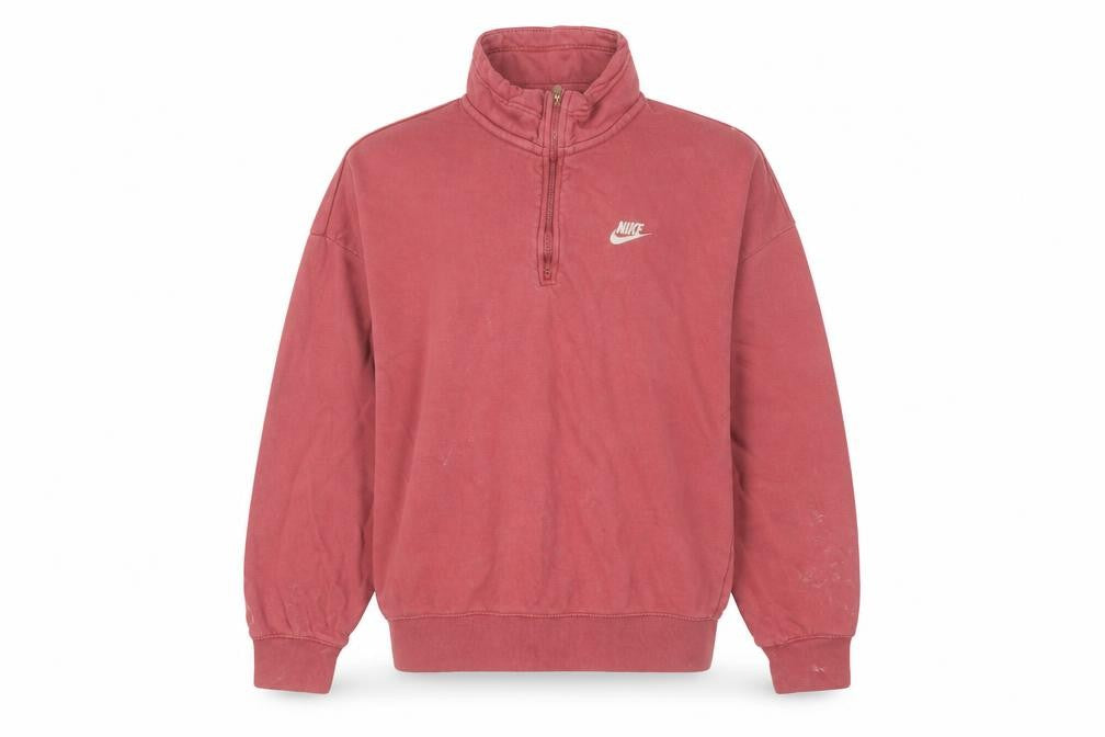Womens UK S Relaxed Nike Pink Pullover Sweatshirt