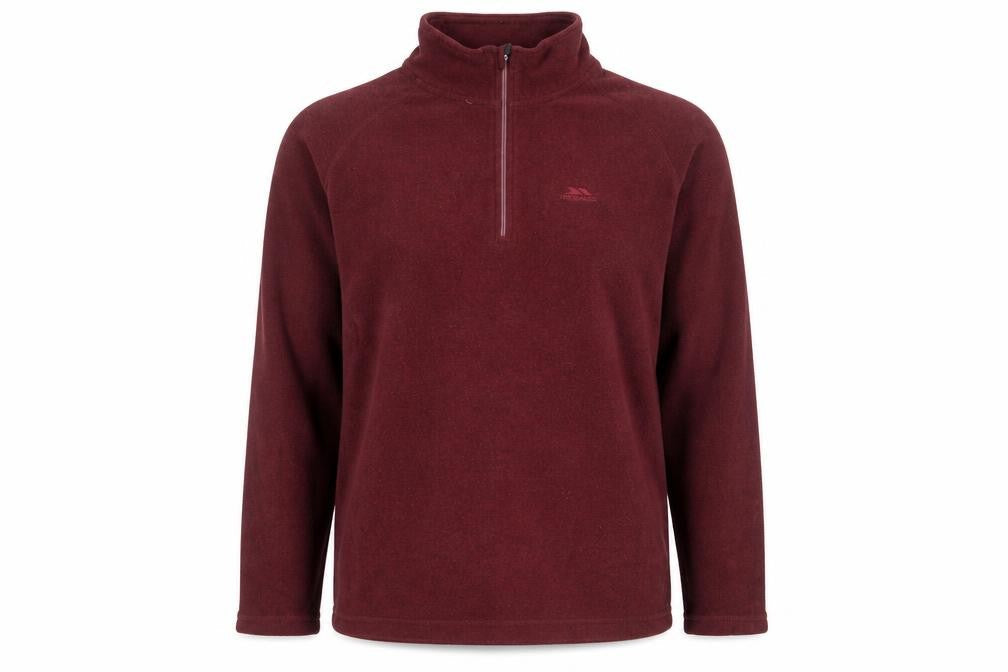 Mens UK L Regular Trespass Red Pullover Sweatshirt