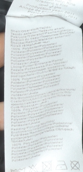 Jack & Jones Men's Black XL Bomber Jacket Polyester Casual