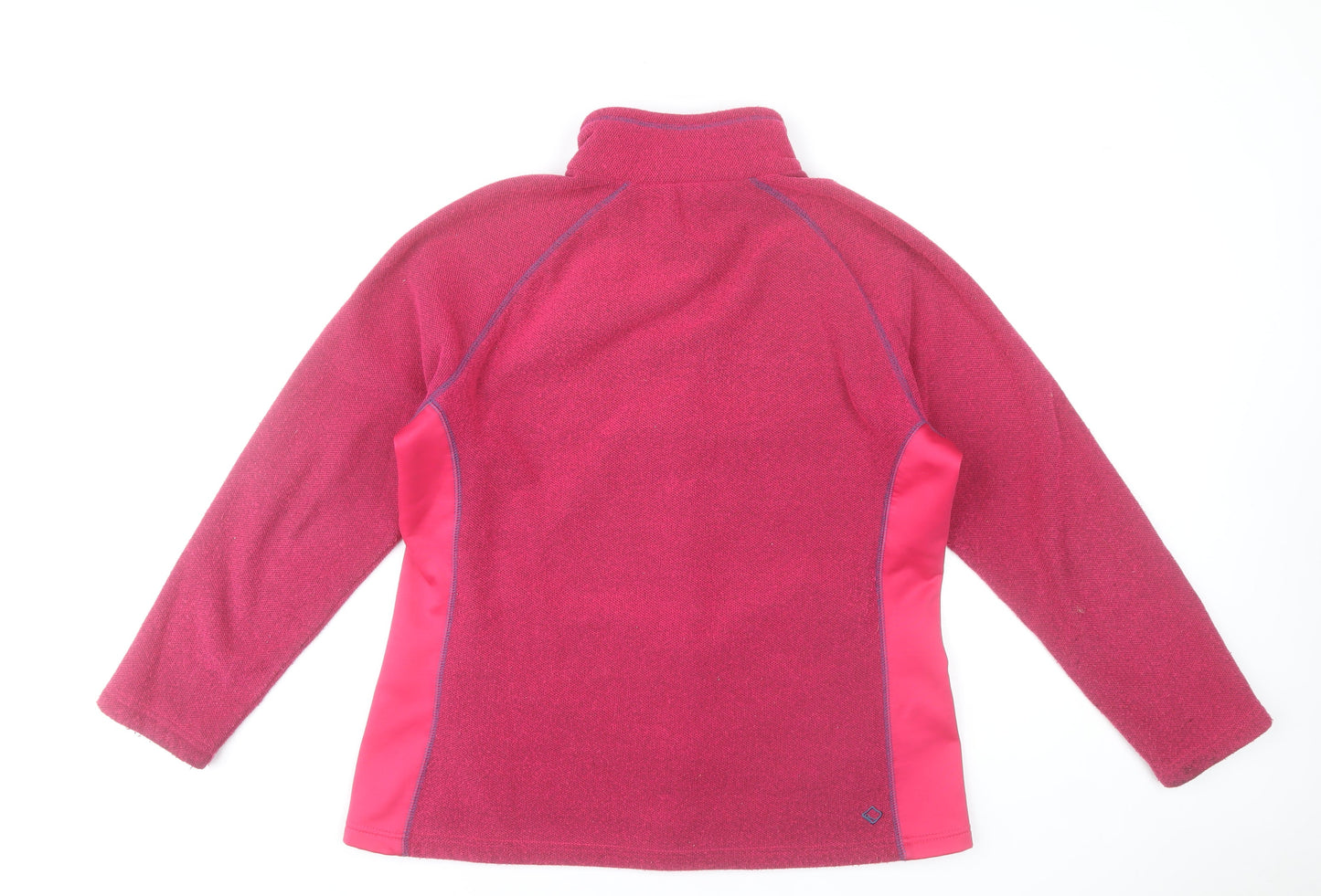 Regatta Womens Pink Fleece Full Zip Jacket Size 18 Outdoor Casual