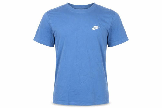 Mens UK Size S Nike Blue  Cotton T-Shirt
