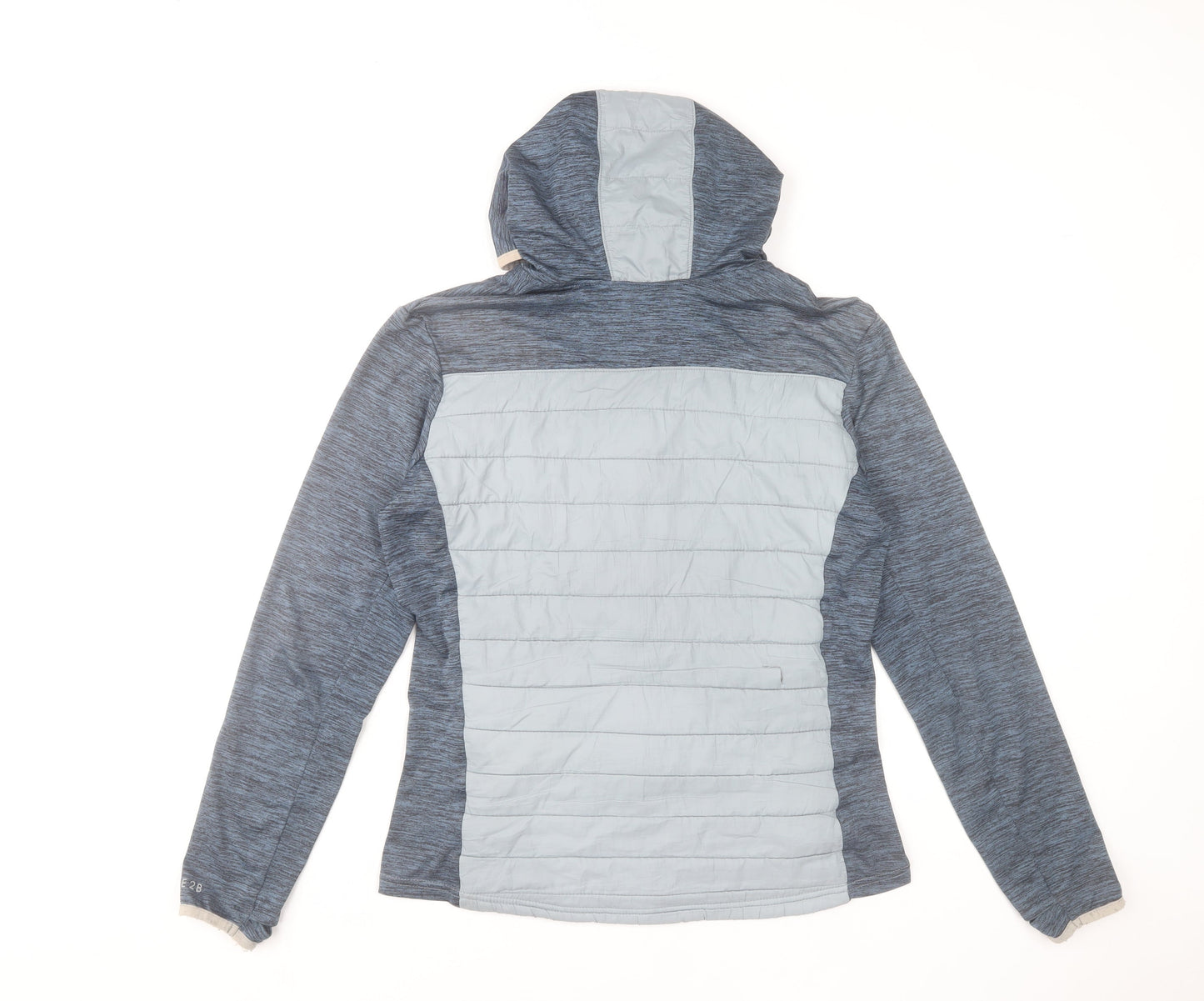 Dare 2B Women's Blue Hooded Puffer Jacket Size 10 Lightweight Outdoor