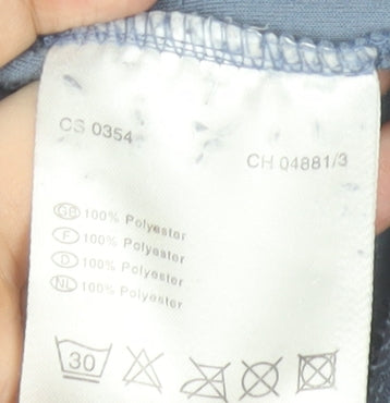 Craghoppers Men Blue XL Fleece 1/2 Zip Pullover Sweatshirt