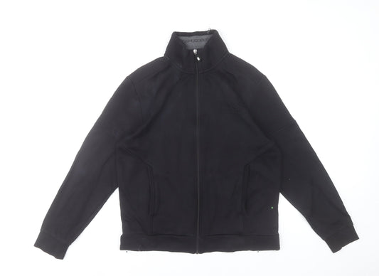 Hugo Boss Men’s Black Full Zip Sweatshirt Regular Fit M