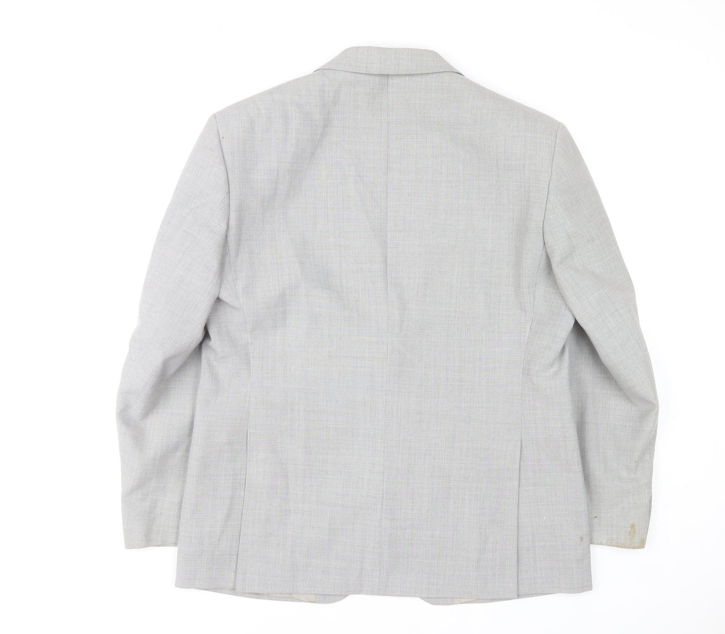 Varteks International Men's Grey Wool Blend 42 Blazer Jacket