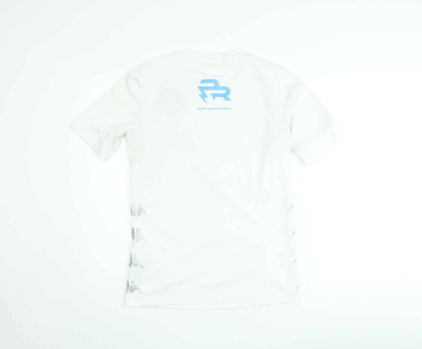 Mens UK Size M Kappa White  Polyester Blend T-Shirt