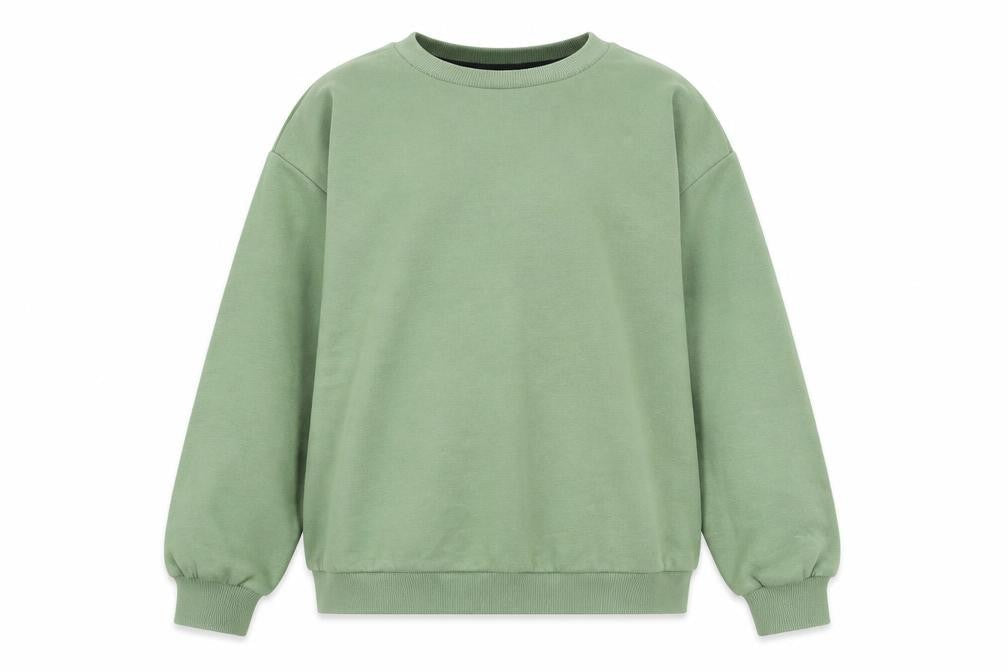 Primark Teens Green Pullover Sweatshirt 146cm Cotton Blend Casual