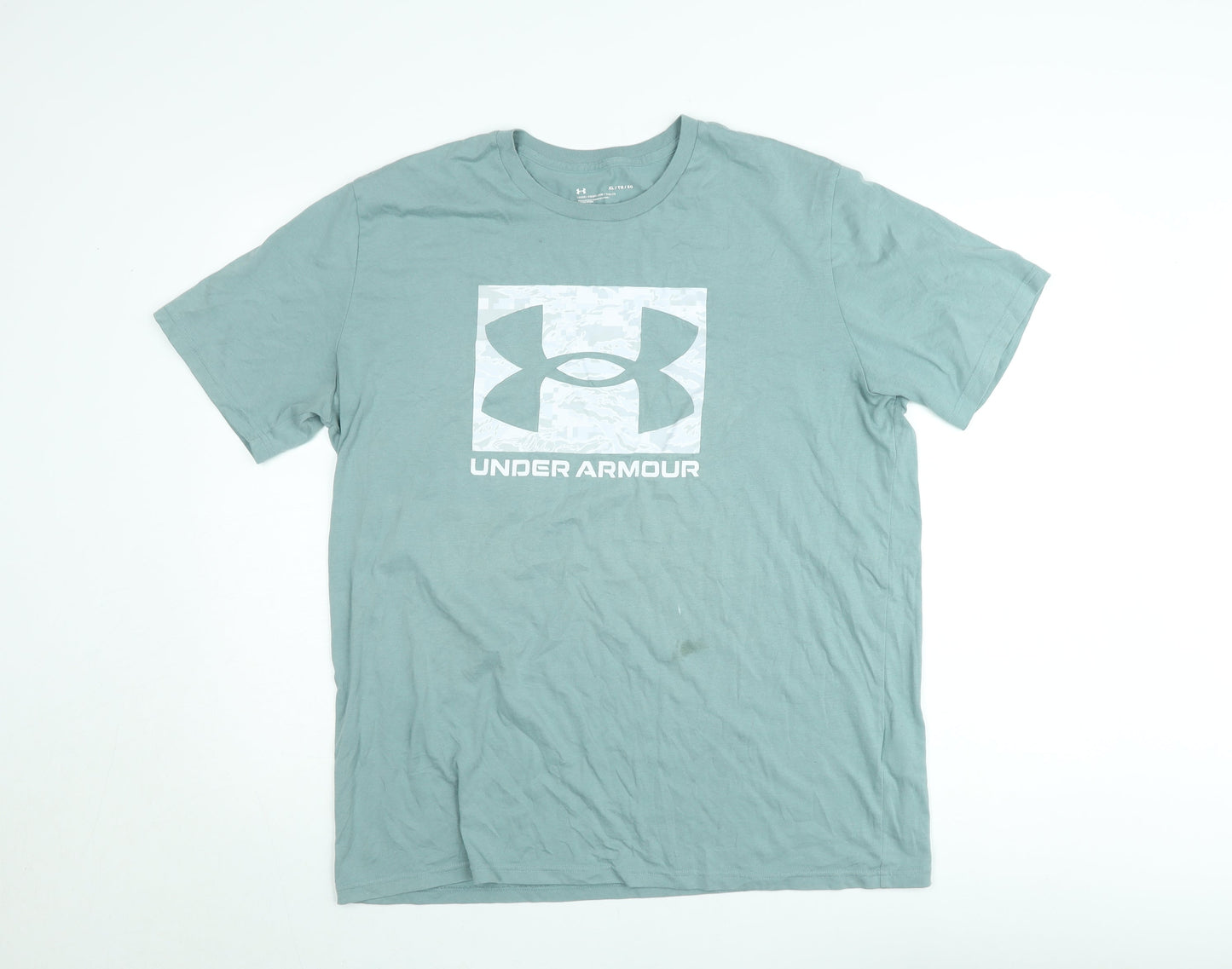 Under Armour Men's Green XL Relaxed Fit Sports Graphic T-Shirt