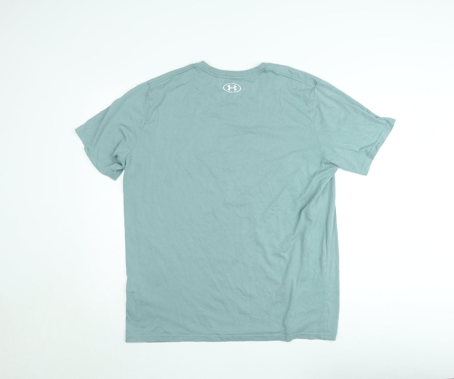 Under Armour Men's Green XL Relaxed Fit Sports Graphic T-Shirt