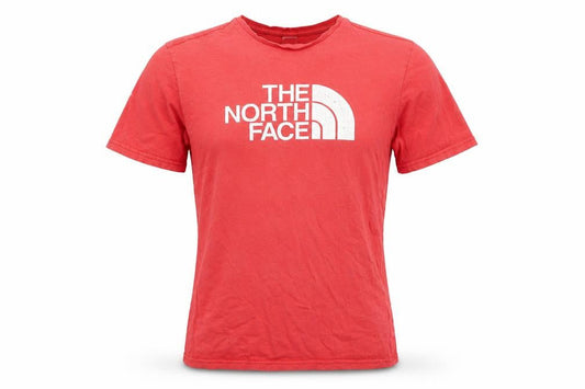 Mens UK Size S The North Face Red  Cotton T-Shirt