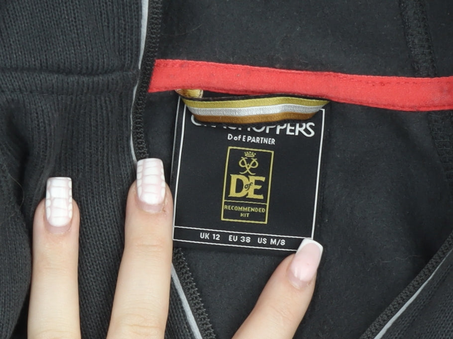 Craghoppers Women's Black Softshell Hooded Jacket UK 12