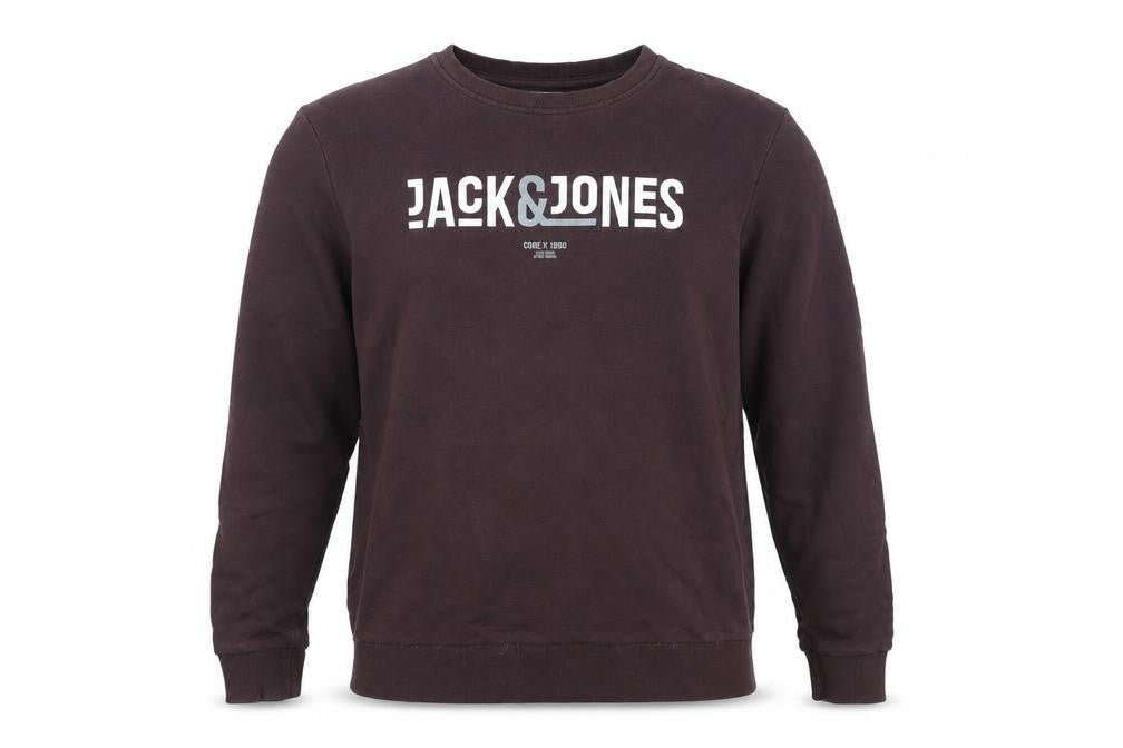 Mens UK M Regular JACK & JONES Brown Pullover Sweatshirt