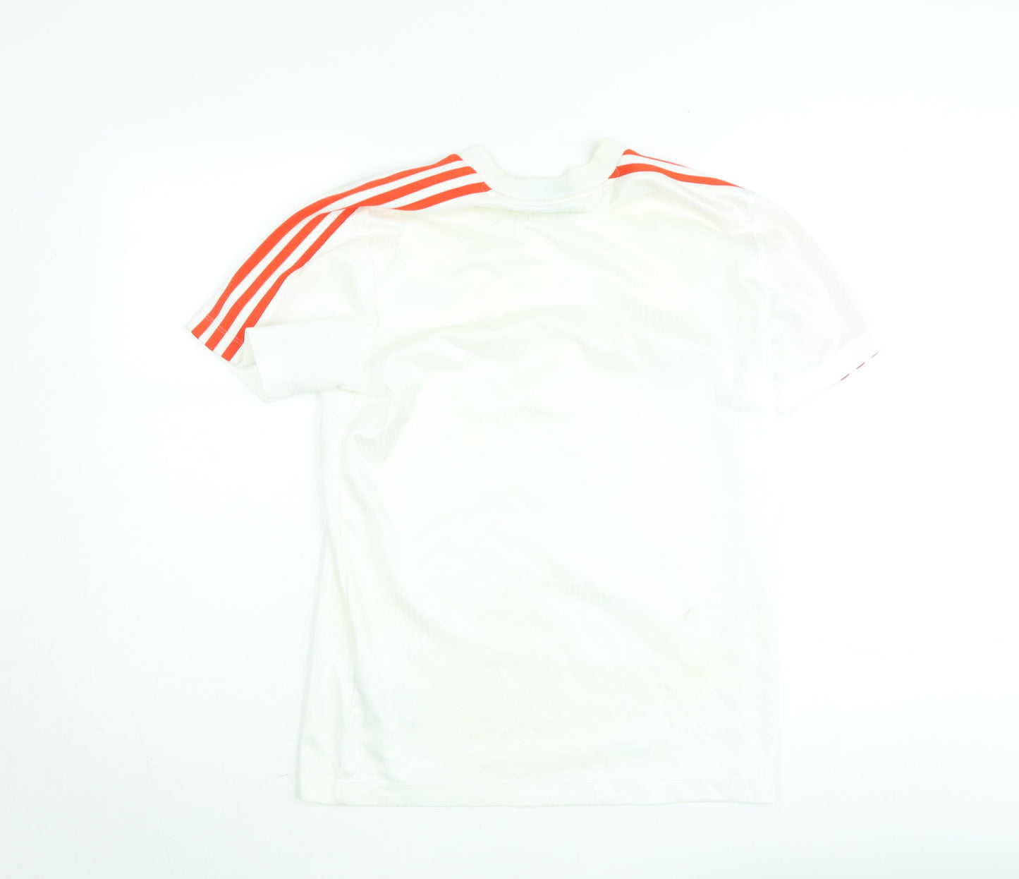 Adidas Mens White Short Sleeve Crew Neck T-Shirt Size S