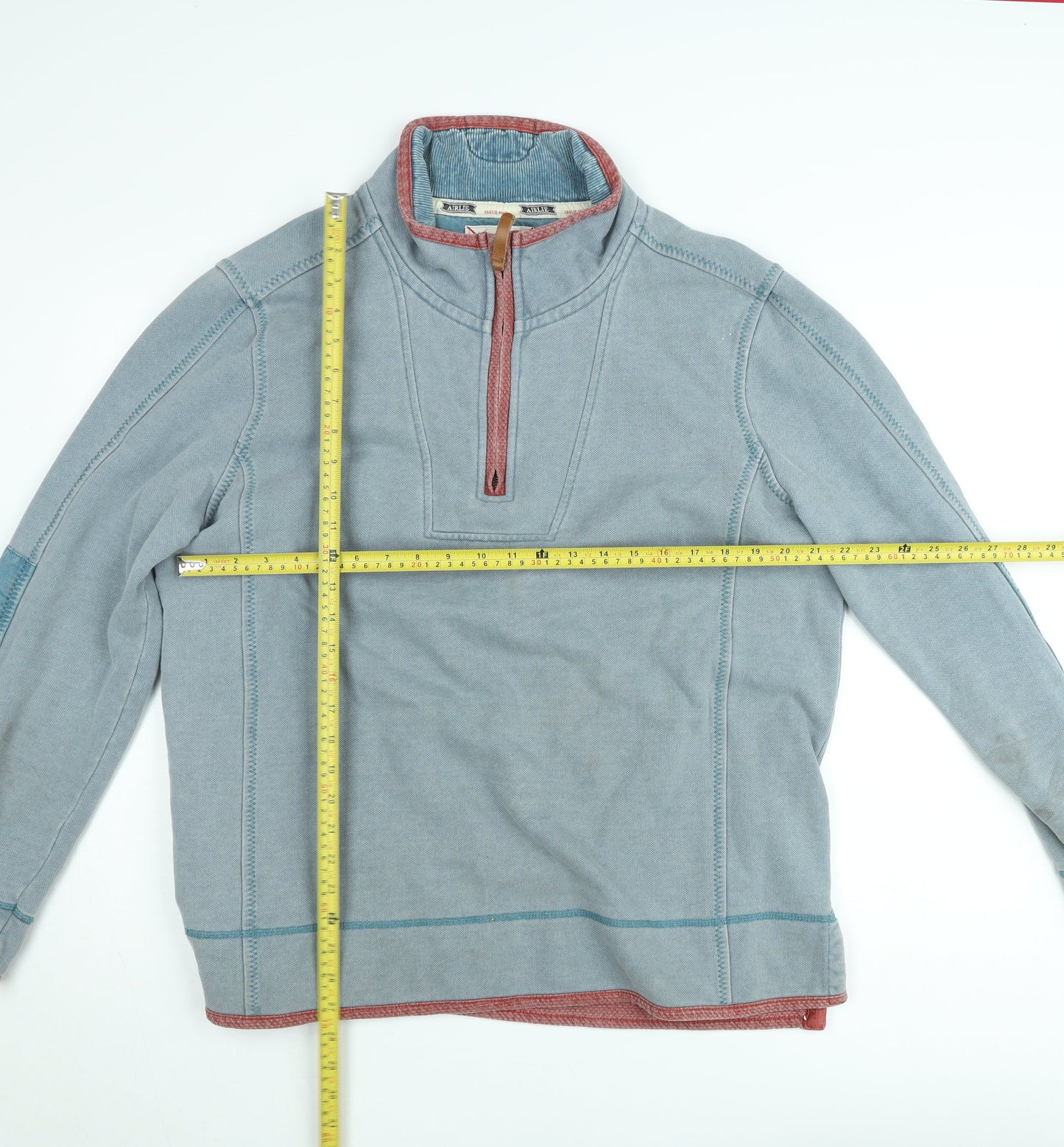 Fat Face Men’s Grey XL 1/4 Zip Airlie Sweatshirt Vintage Outdoor Style