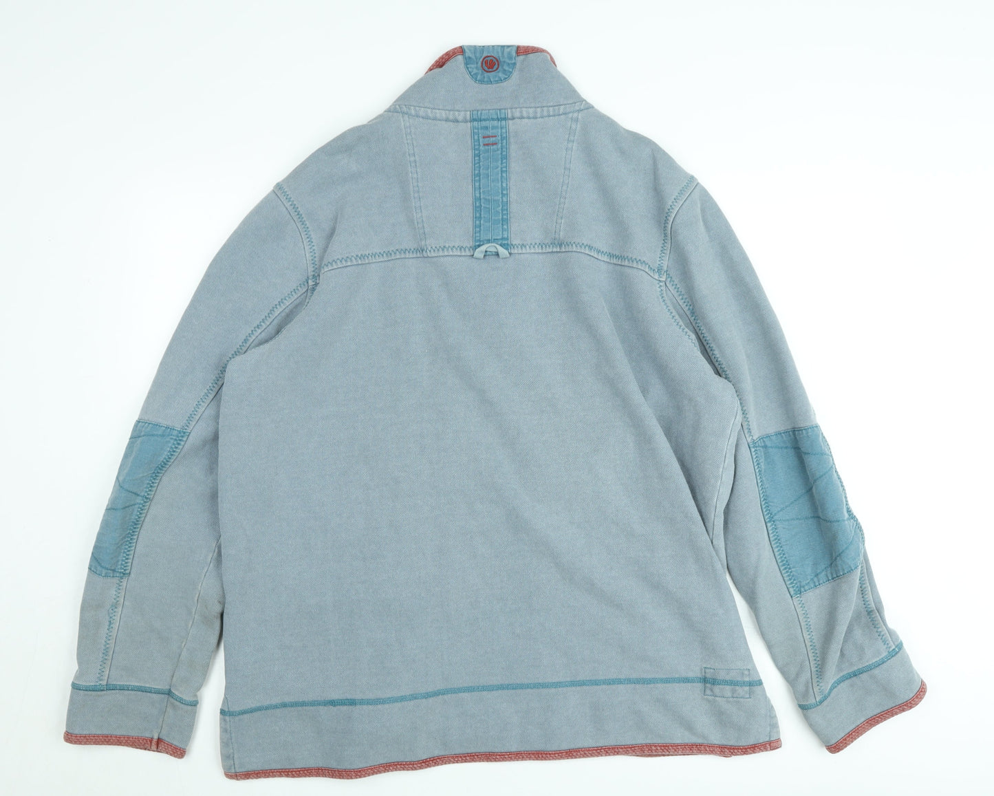 Fat Face Men’s Grey XL 1/4 Zip Airlie Sweatshirt Vintage Outdoor Style