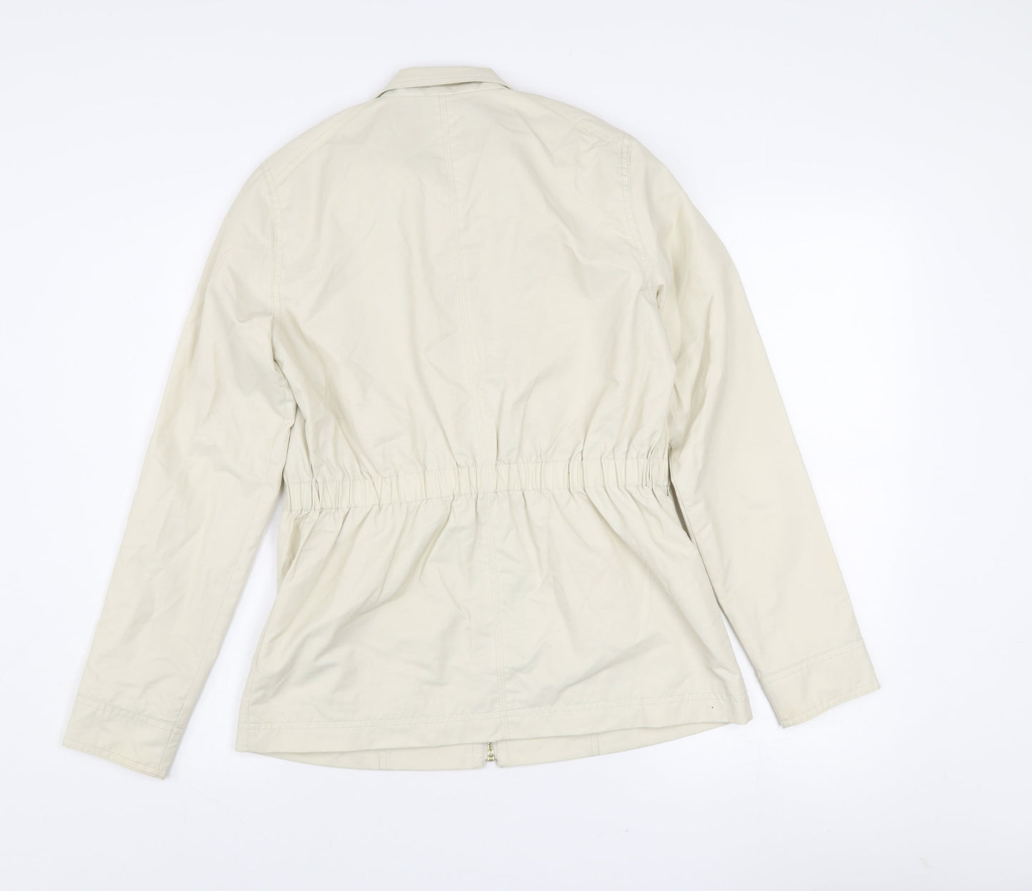 Tommy Hilfiger Women's Beige XS Military Style Jacket