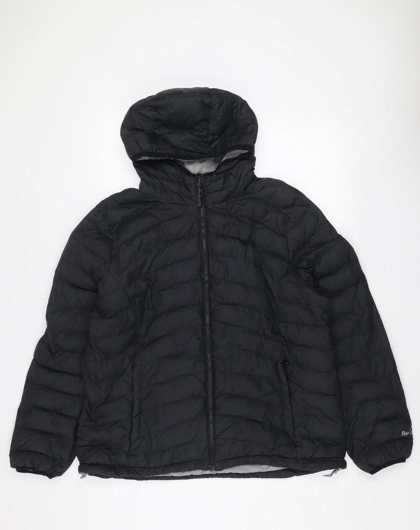 Peter Storm Men’s Black Size 20 Hooded Puffer Jacket