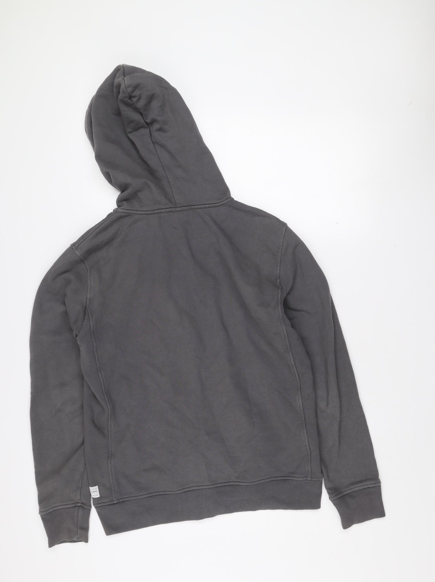 Paul Smith Men's Grey Cotton Hooded Zip Jacket Size S