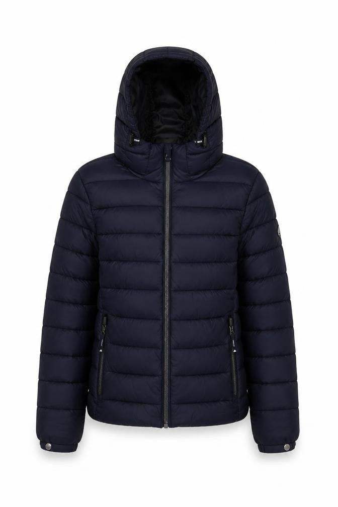 Womens UK Size 10 Regular Superdry Blue Nylon Jacket