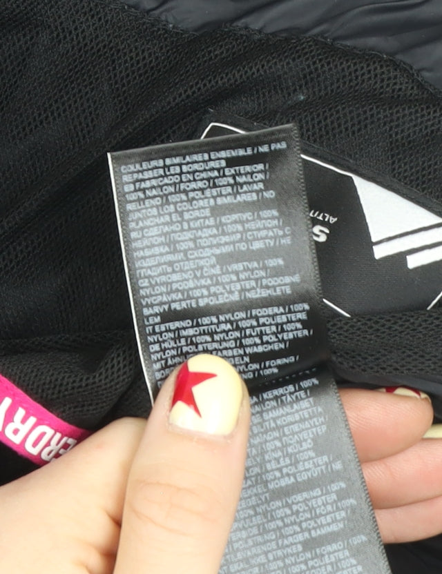 Superdry Women's Blue Size 10 Hooded Puffer Jacket