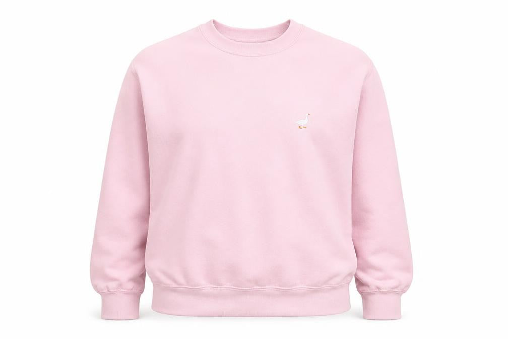 G&G Women’s Pink Crew Neck Pullover Sweatshirt Size M