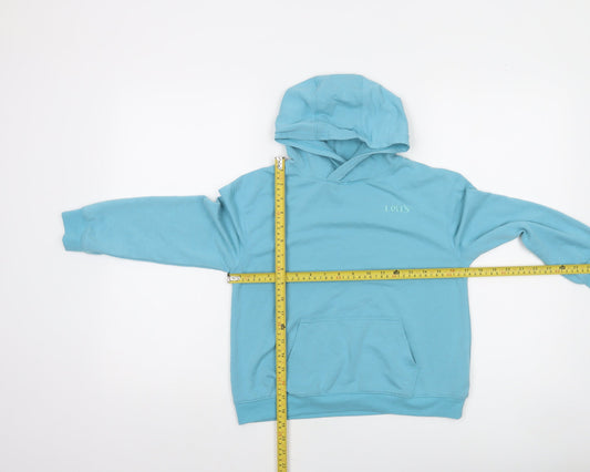 Levi's Boys Blue Pullover Hoodie Size 8 Years Cotton Blend