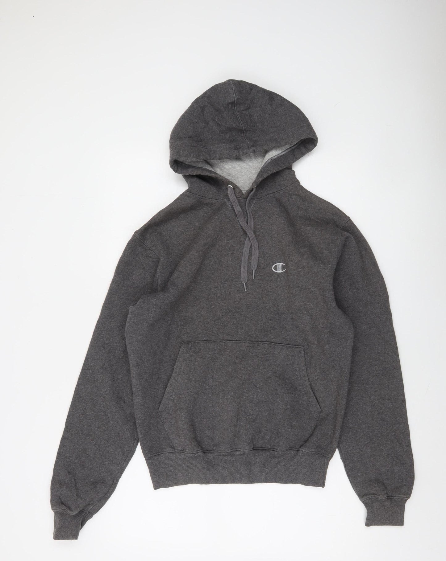 Champion Men’s Grey Pullover Hoodie Size S Regular Fit