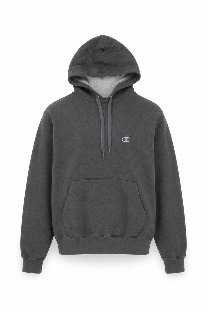 Mens UK S Regular Champion Grey Pullover Hoodie