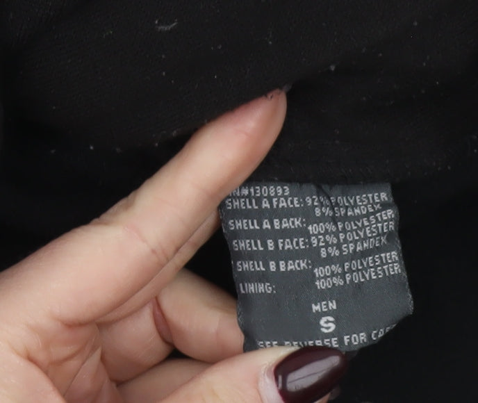 New Balance Men's Black Softshell Hooded Jacket Size S