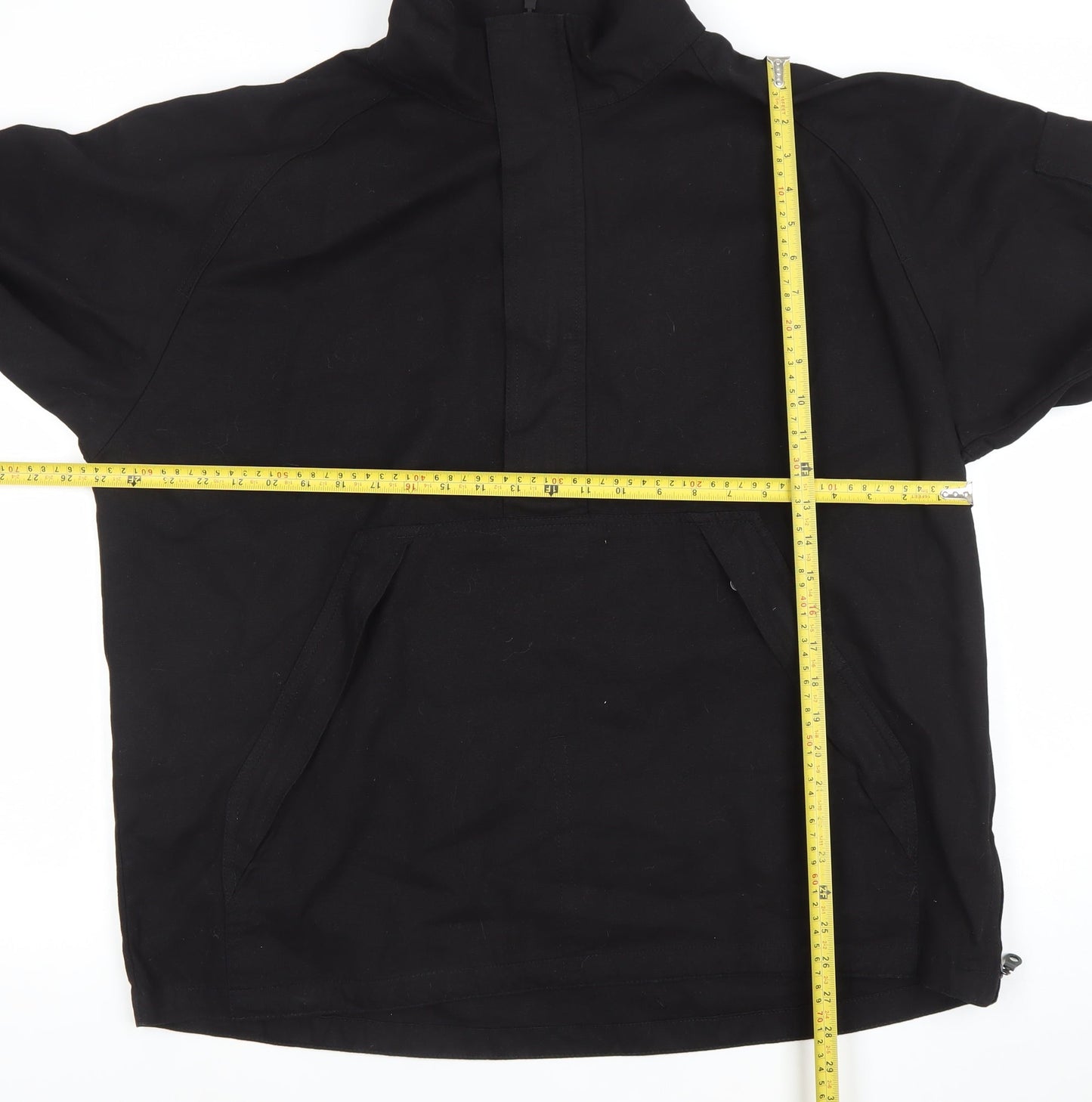 NICO Jeanswear Men's Black XL Anorak Jacket 100% Cotton Casual