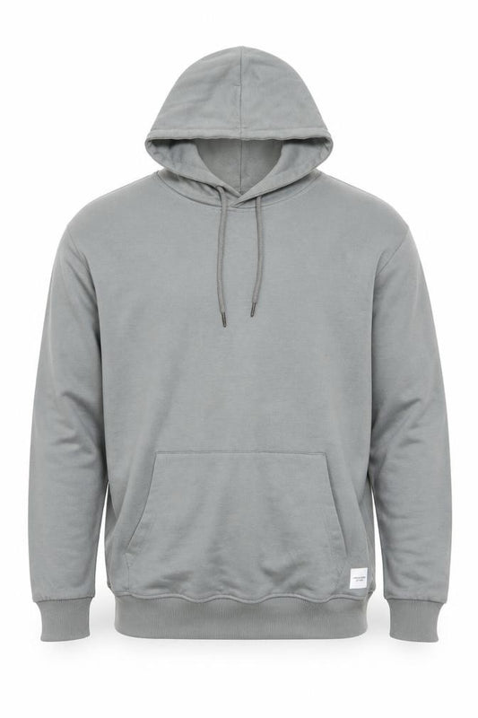Mens UK 2XL Regular JACK & JONES Grey Pullover Hoodie