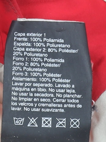 Helly Hansen Women's Red Ski Jacket S Waterproof Hooded Winter Coat