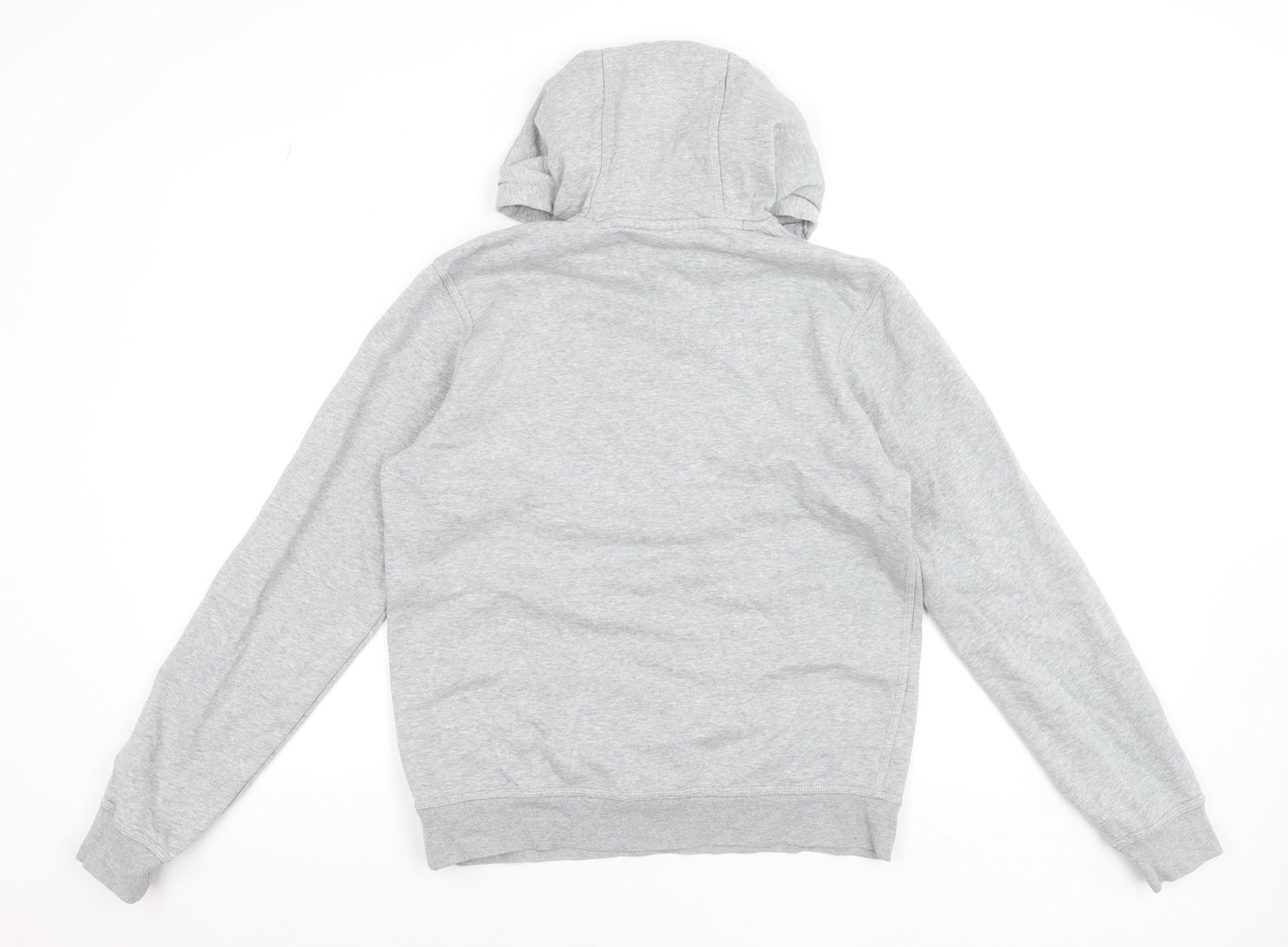 Nike Women's Grey Pullover Hoodie M Cotton Blend Casual