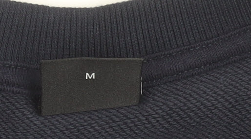 Hugo Boss Men's Blue Crew Neck Logo Sweatshirt Size M