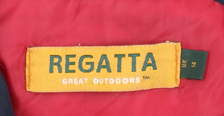 Regatta Women's Red Waterproof Outdoor Anorak Jacket UK 14