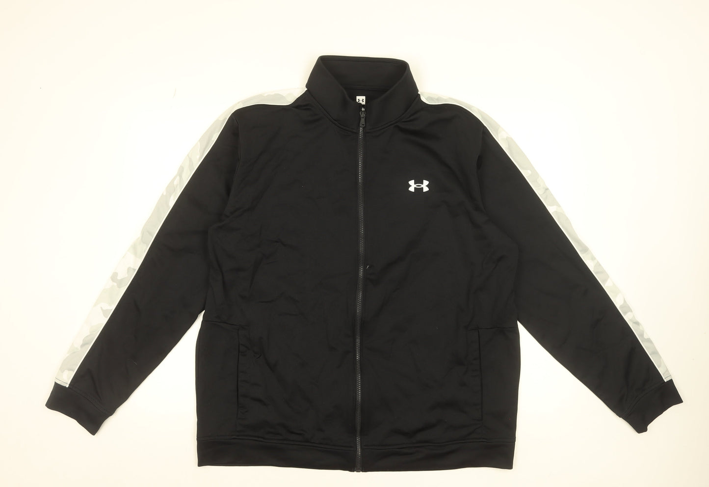 Under Armour Men’s Black 2XL Full Zip Sweatshirt Jacket