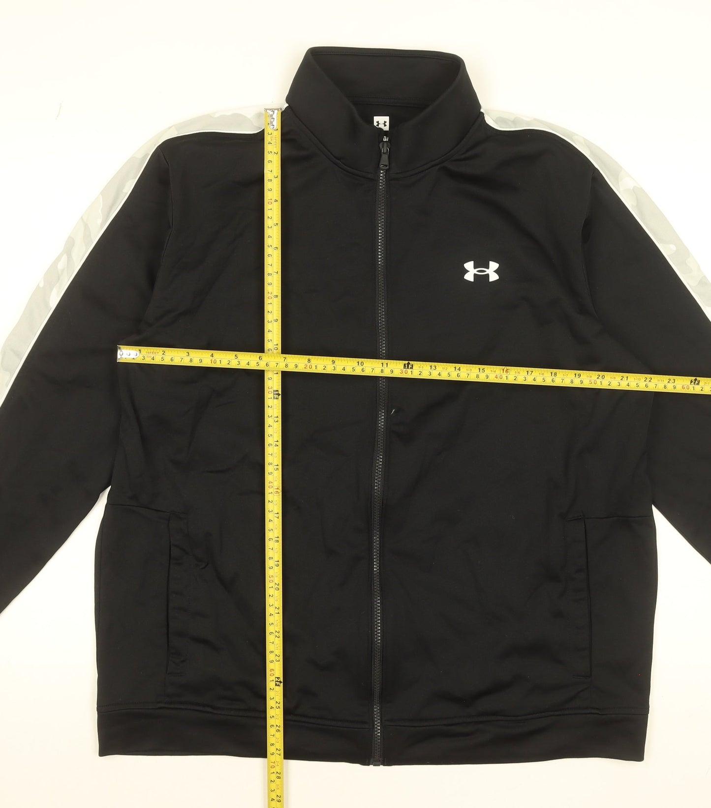 Under Armour Men’s Black 2XL Full Zip Sweatshirt Jacket
