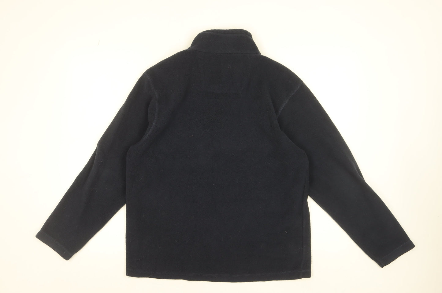 Regatta Mens Blue Fleece Sweatshirt M 1/2 Zip Outdoor Pullover