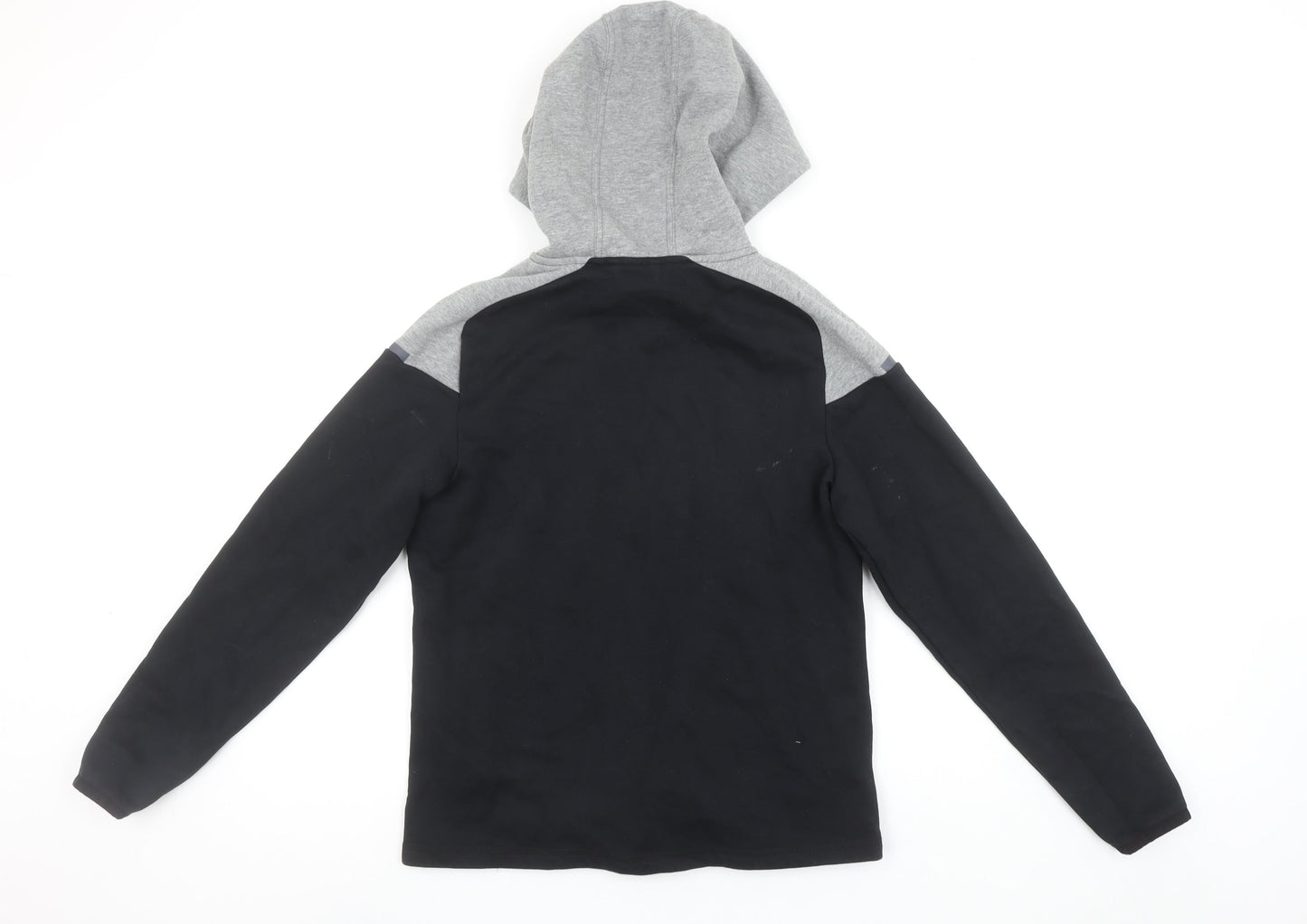 Puma Men's Black Small Full Zip Sports Hoodie Fleece