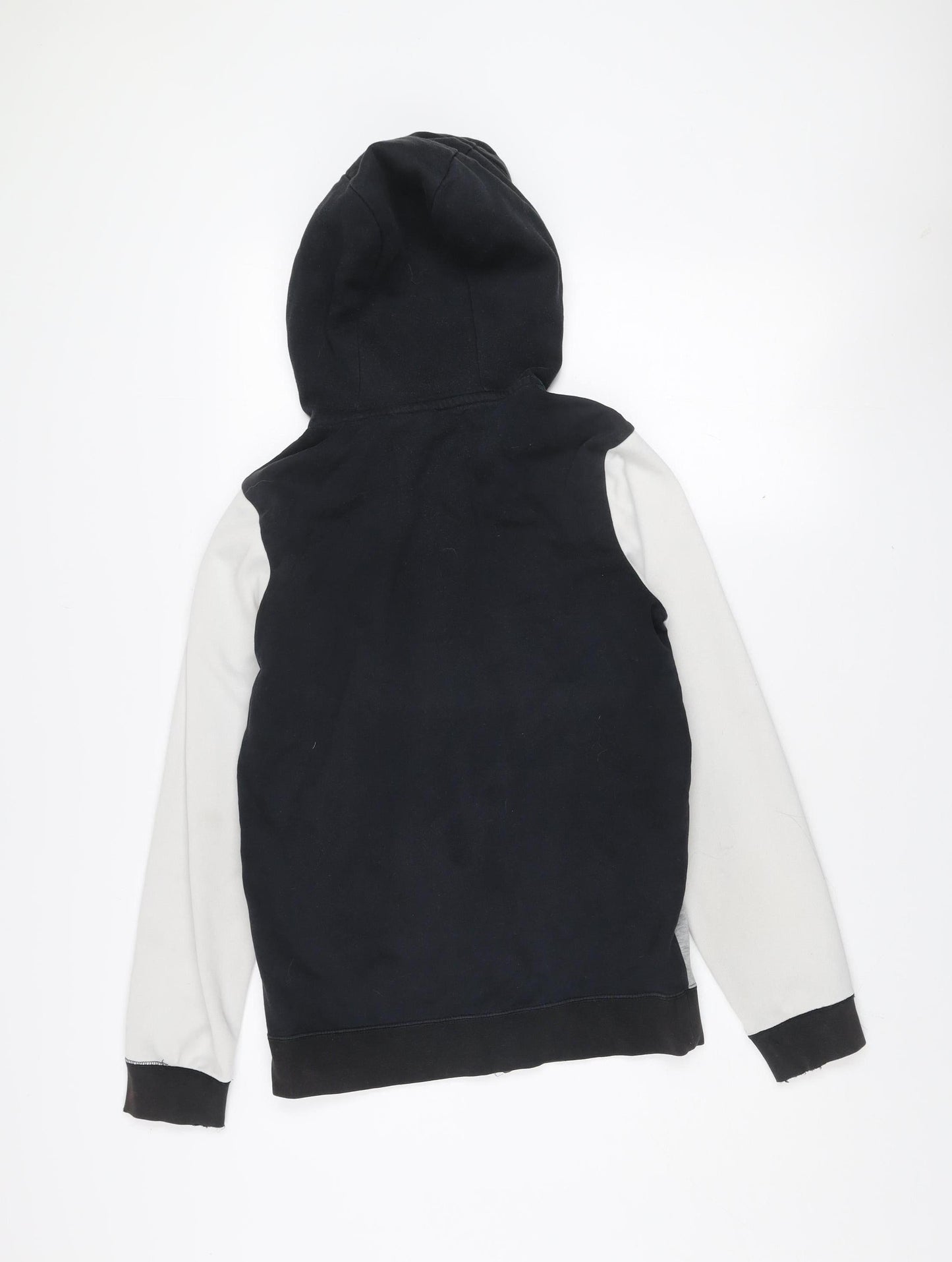 Nike Men’s XS Black Grey White Full Zip Hooded Jacket
